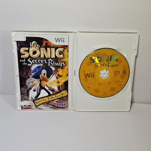 Sonic and the Secret Rings Wii Video Game - Picture 3 of 4